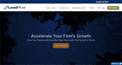 Desktop Screenshot of leadrival.com